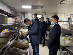 丹阳市市场监视办理局赴我院进行春季开学食物